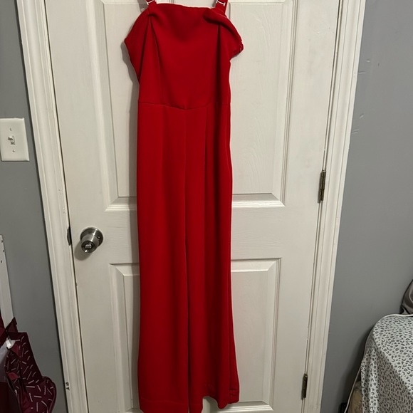 Red Jumpsuit - removable straps - Picture 1 of 1